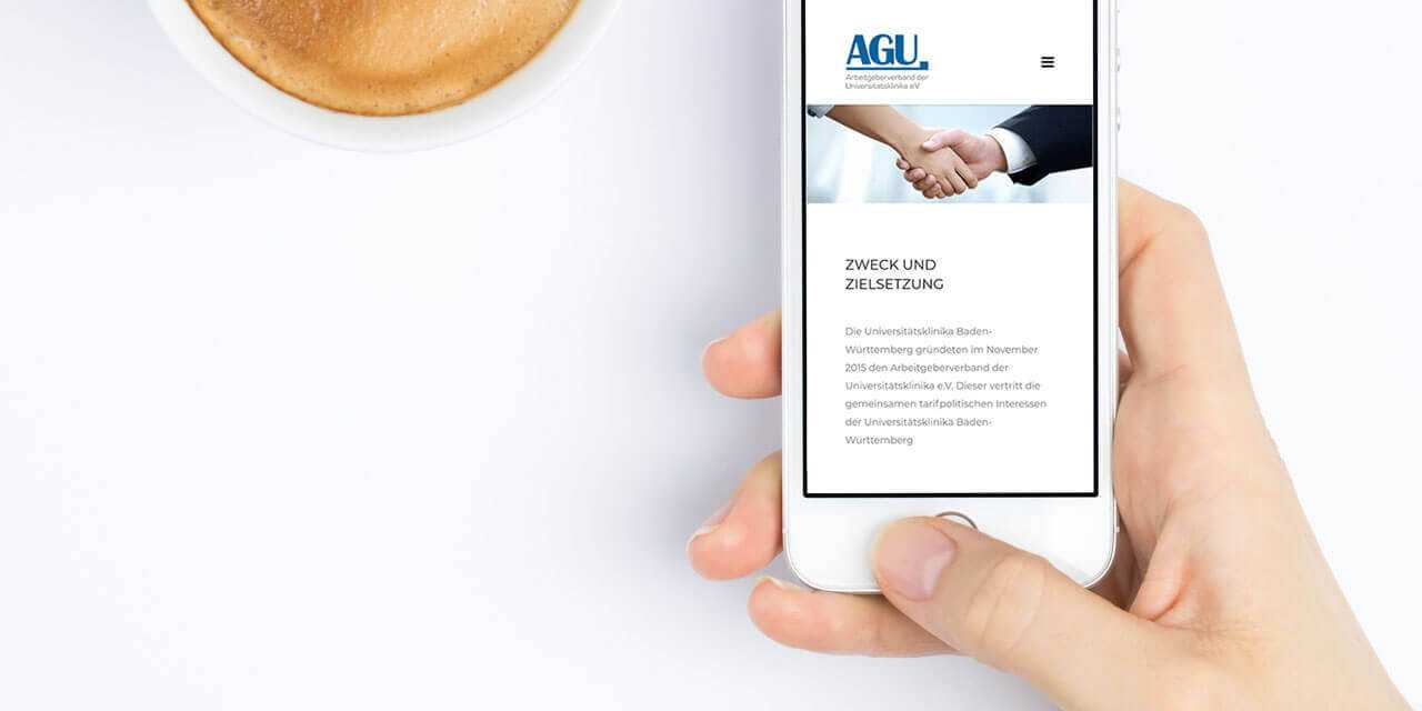 Projekt AGU Website